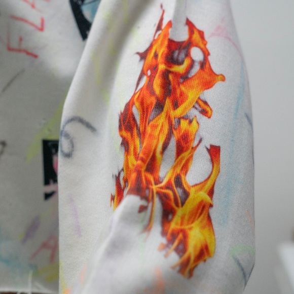 “PrayBoy” Women’s Crop Top Sweater handmade🔥🖼 - Picture 8 of 15